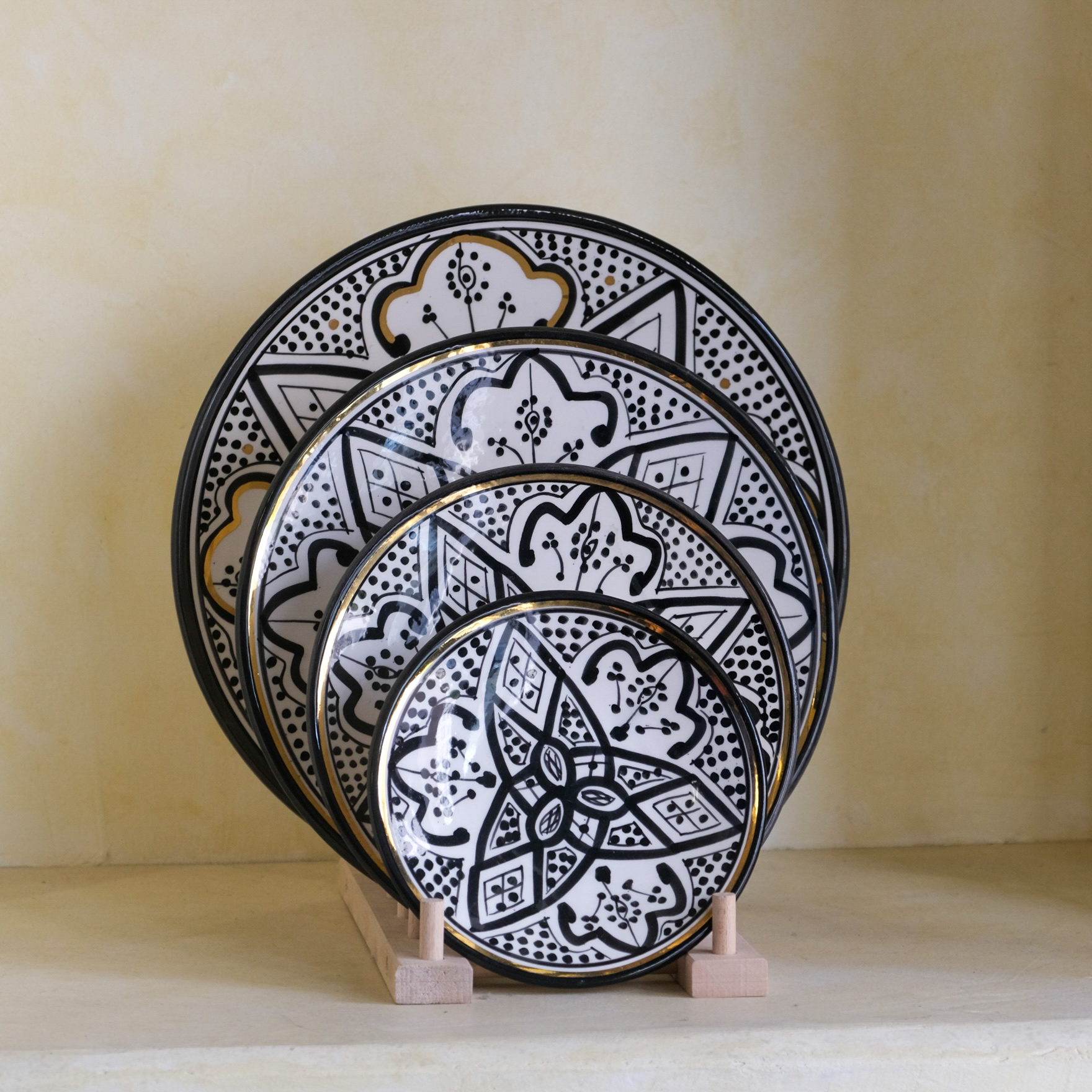 Chabi Chic - Zwak Ceramic Plates